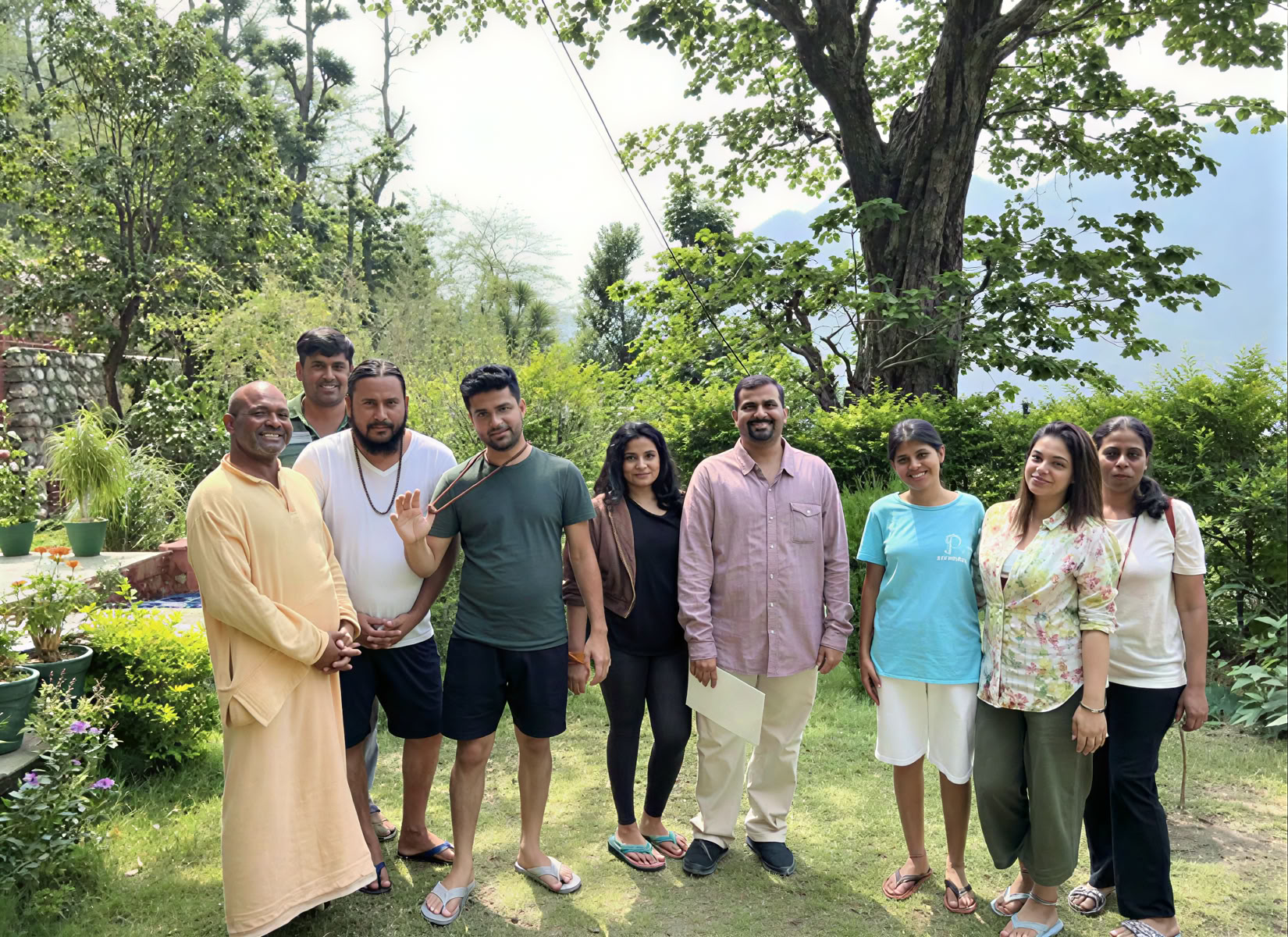 Aufenthalt im Ashram in Rishikesh