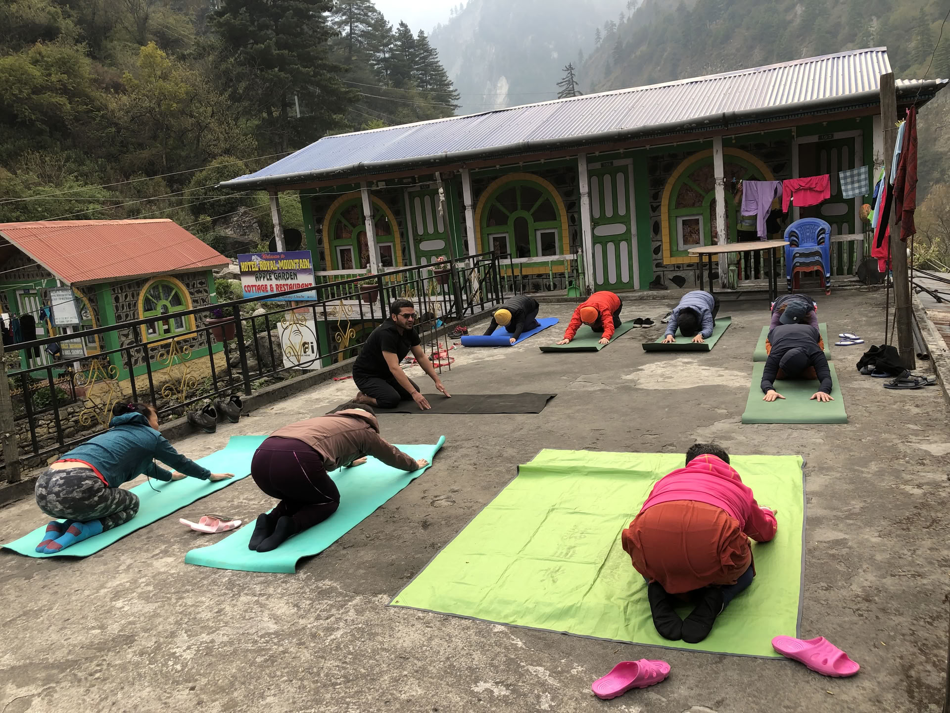 Klassisches Hatha-Yoga-Retreat in Nepal