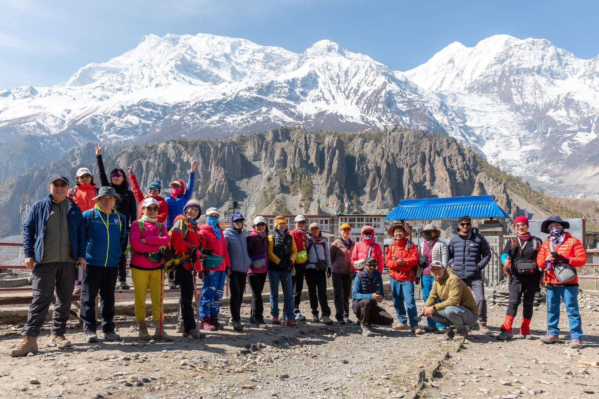 Yoga-Trekking auf dem Annapurna Circuit mit dem Tilicho-See