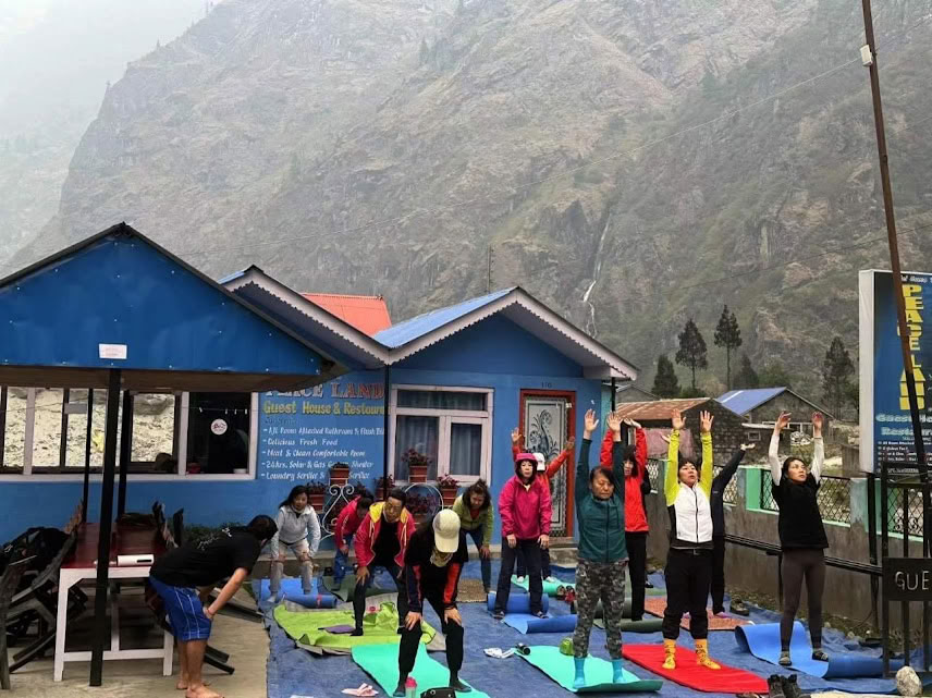 Yoga-Trekking auf dem Annapurna Circuit