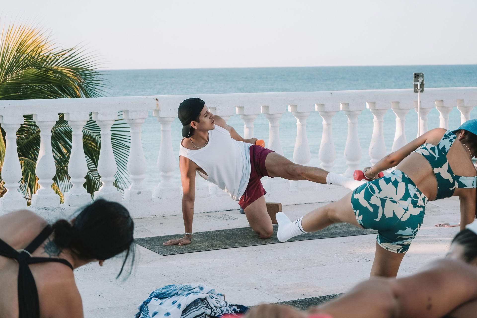 7-tägiges Pilates-Retreat am Meer mit Cenote- und Schnorcheltour