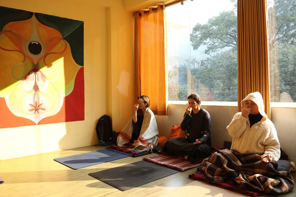 100-stündige Yogalehrerausbildung in Rishikesh, Indien