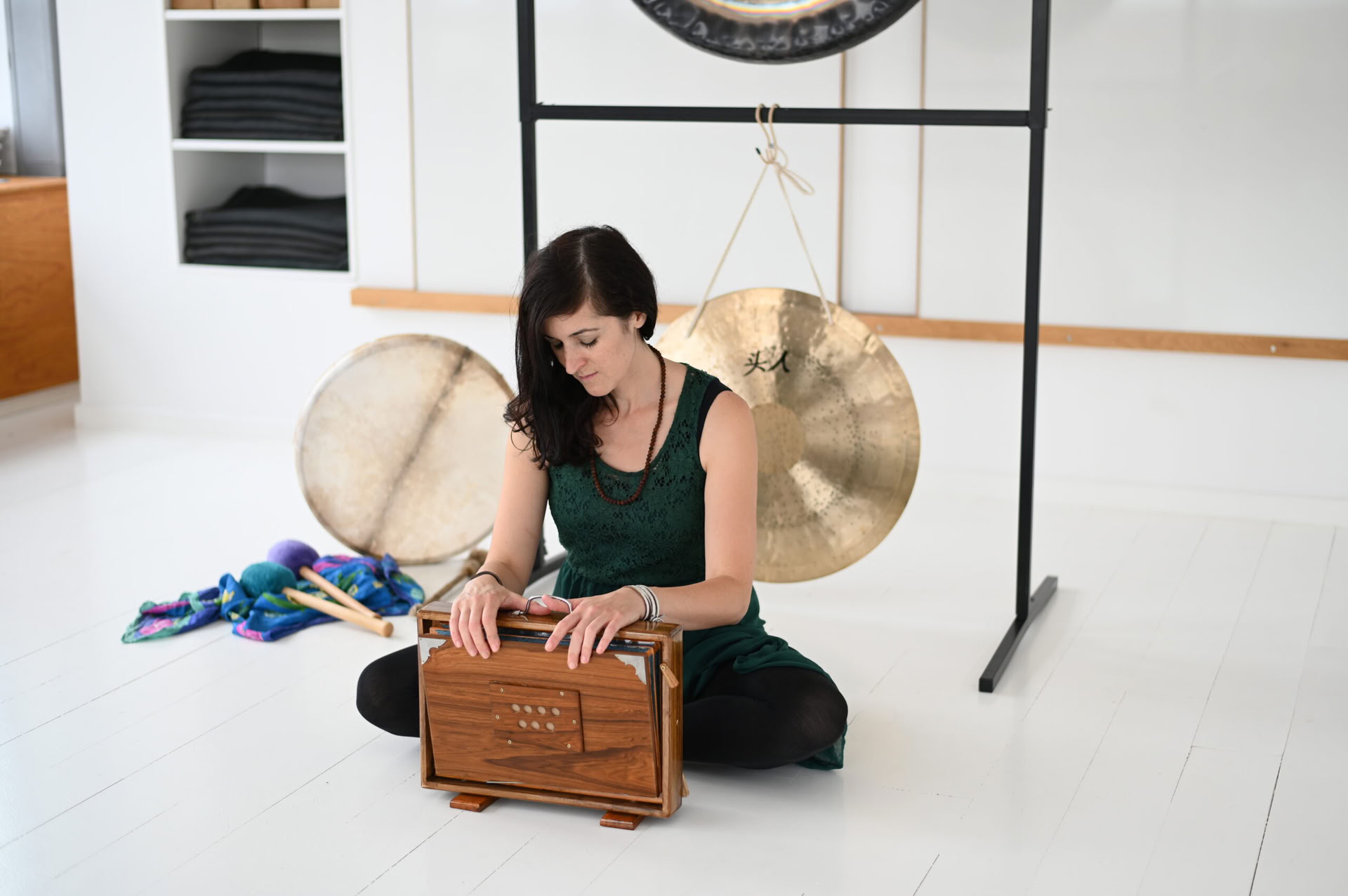 Kakao-Zeremonie & nächtliche Gong-Puja