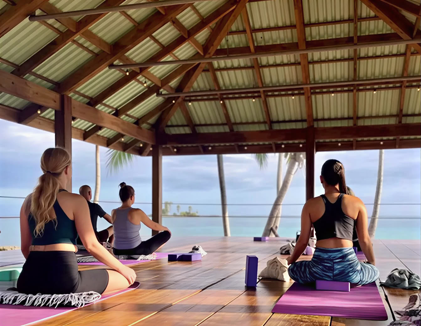 Karibisches Aerial Yoga, Yoga- und Achtsamkeits-Retreat