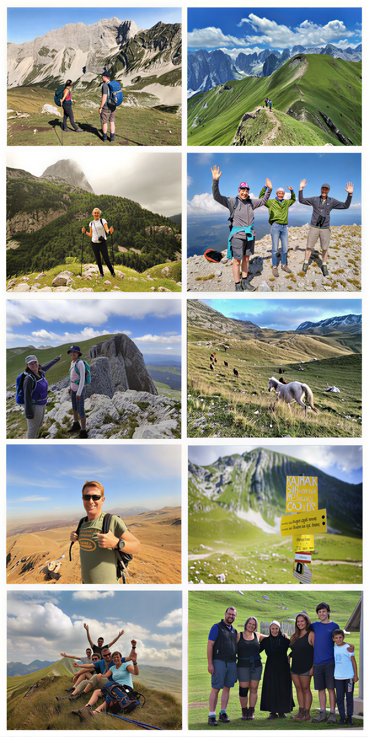 7-tägiger Bergwanderurlaub in Montenegro