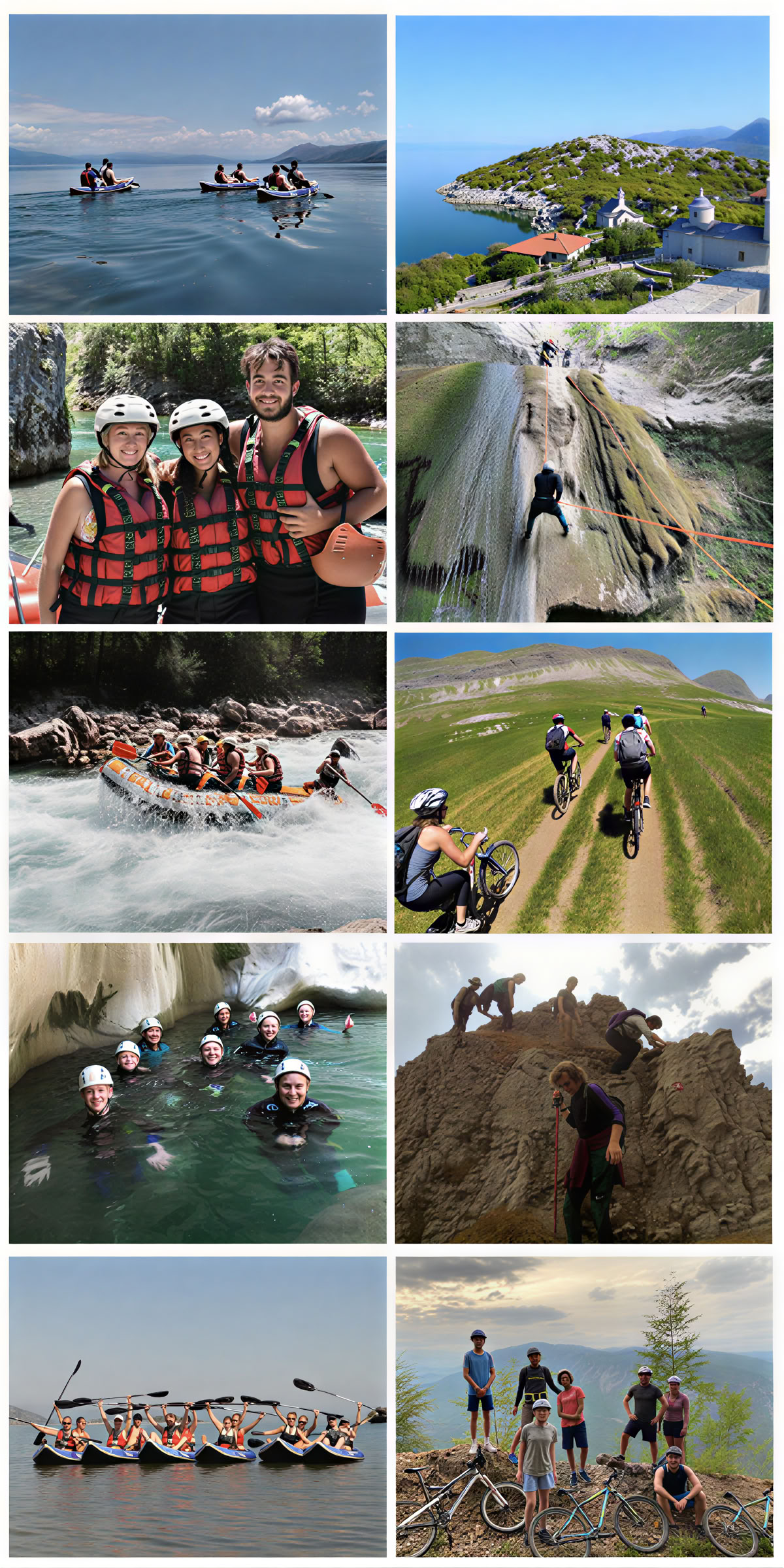 Superaktiver Urlaub in Montenegro