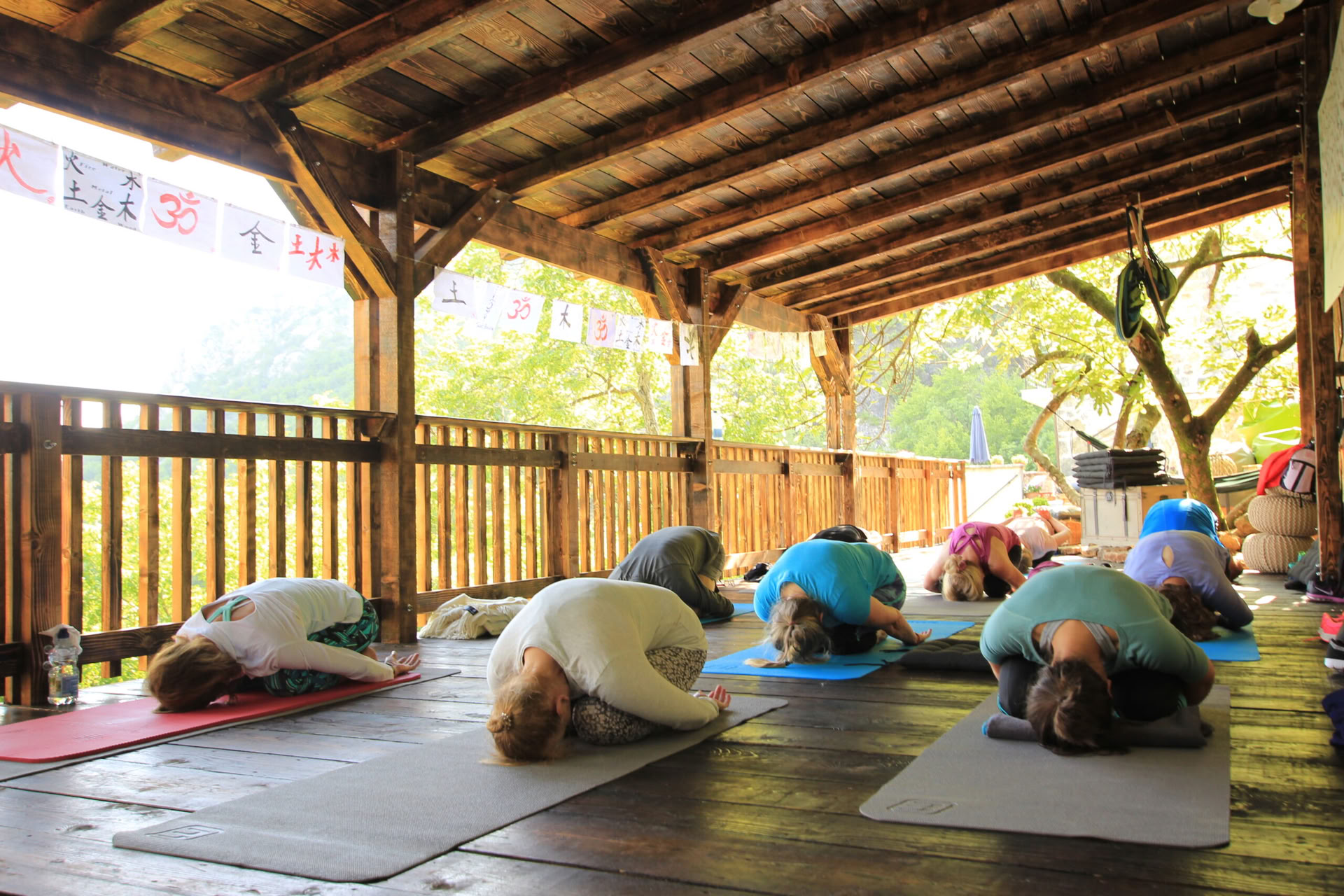 7-tägiger Yoga-Urlaub mit Atemarbeit in der Natur am Skutarisee, Montenegro