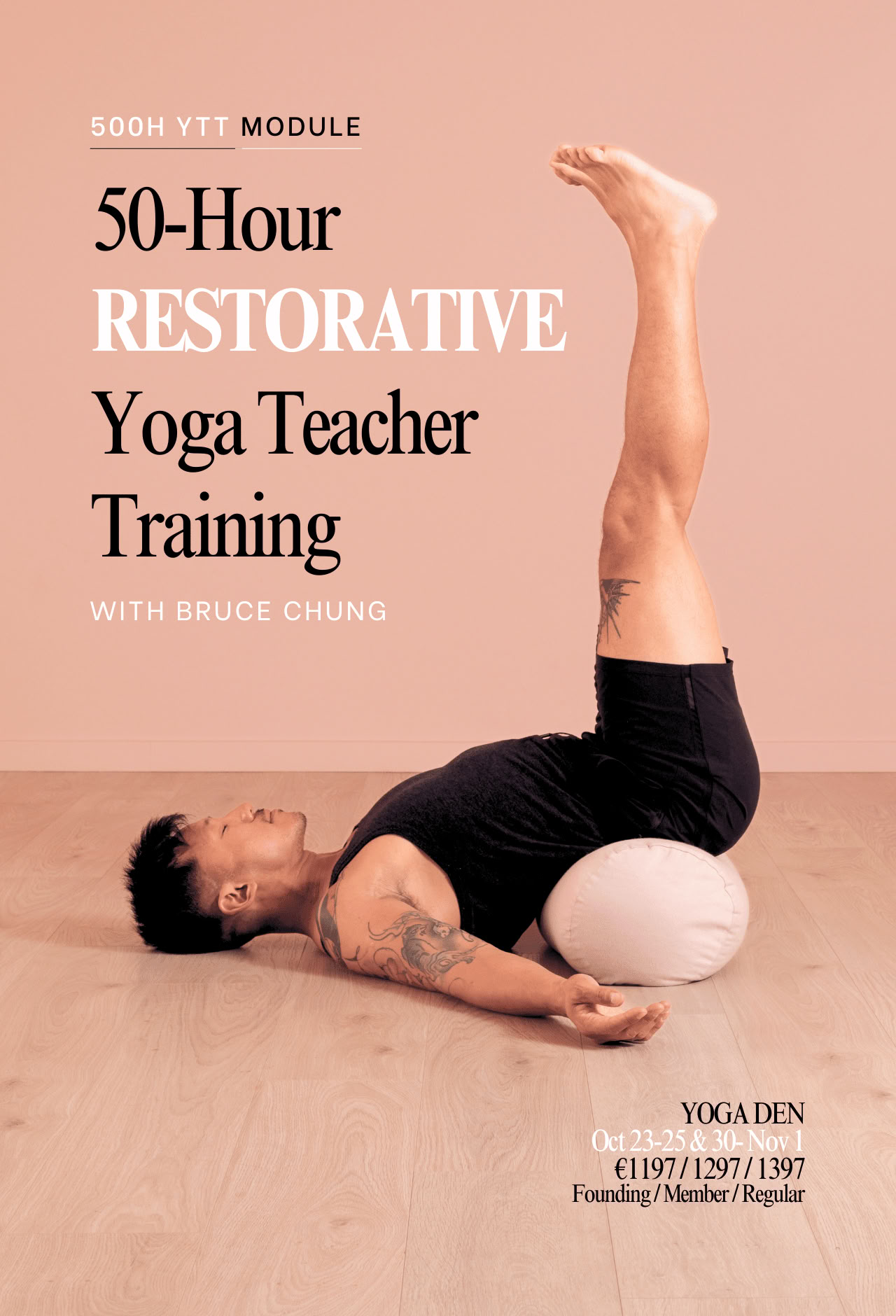 50-stündige Restorative-Yoga-Ausbildung