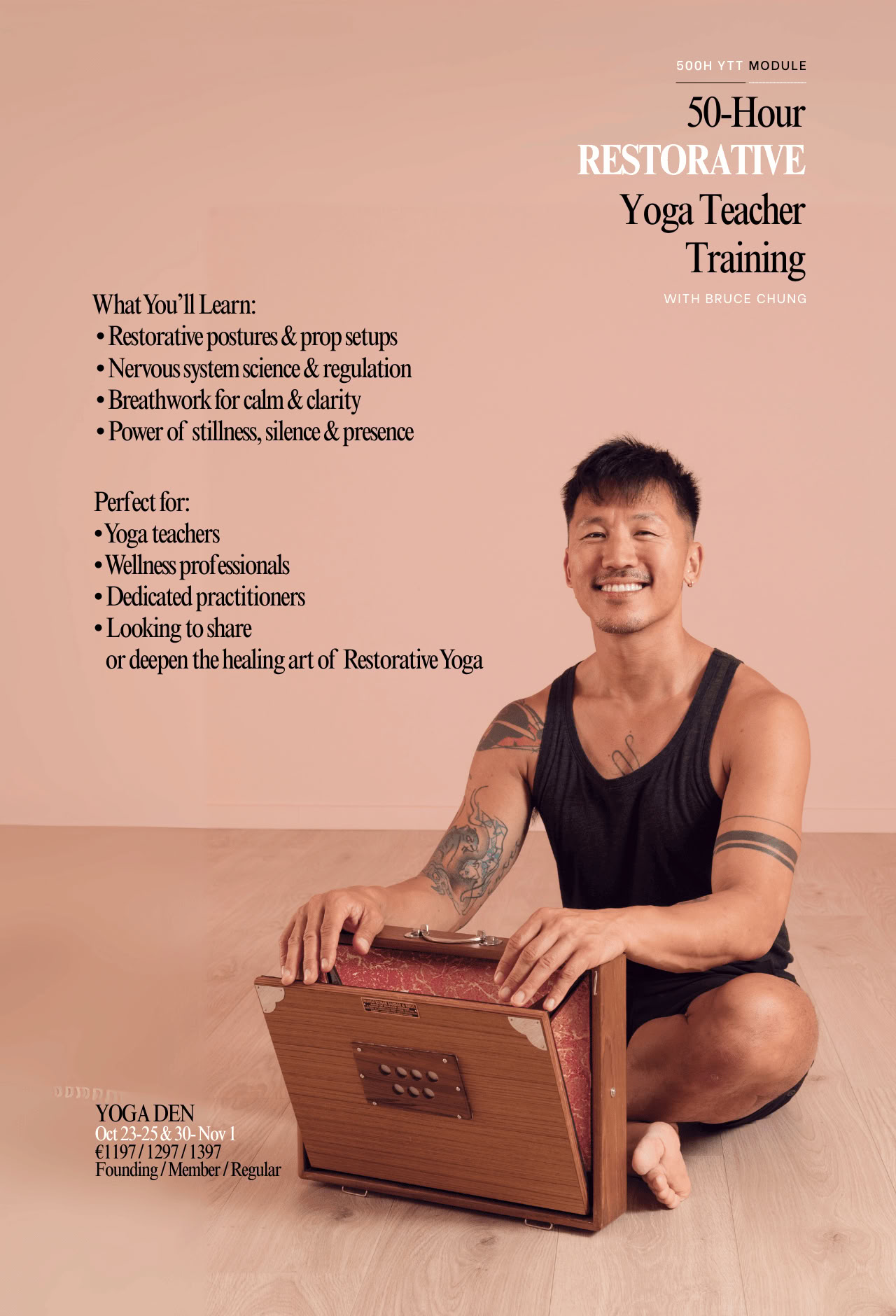 50-stündige Restorative-Yoga-Ausbildung