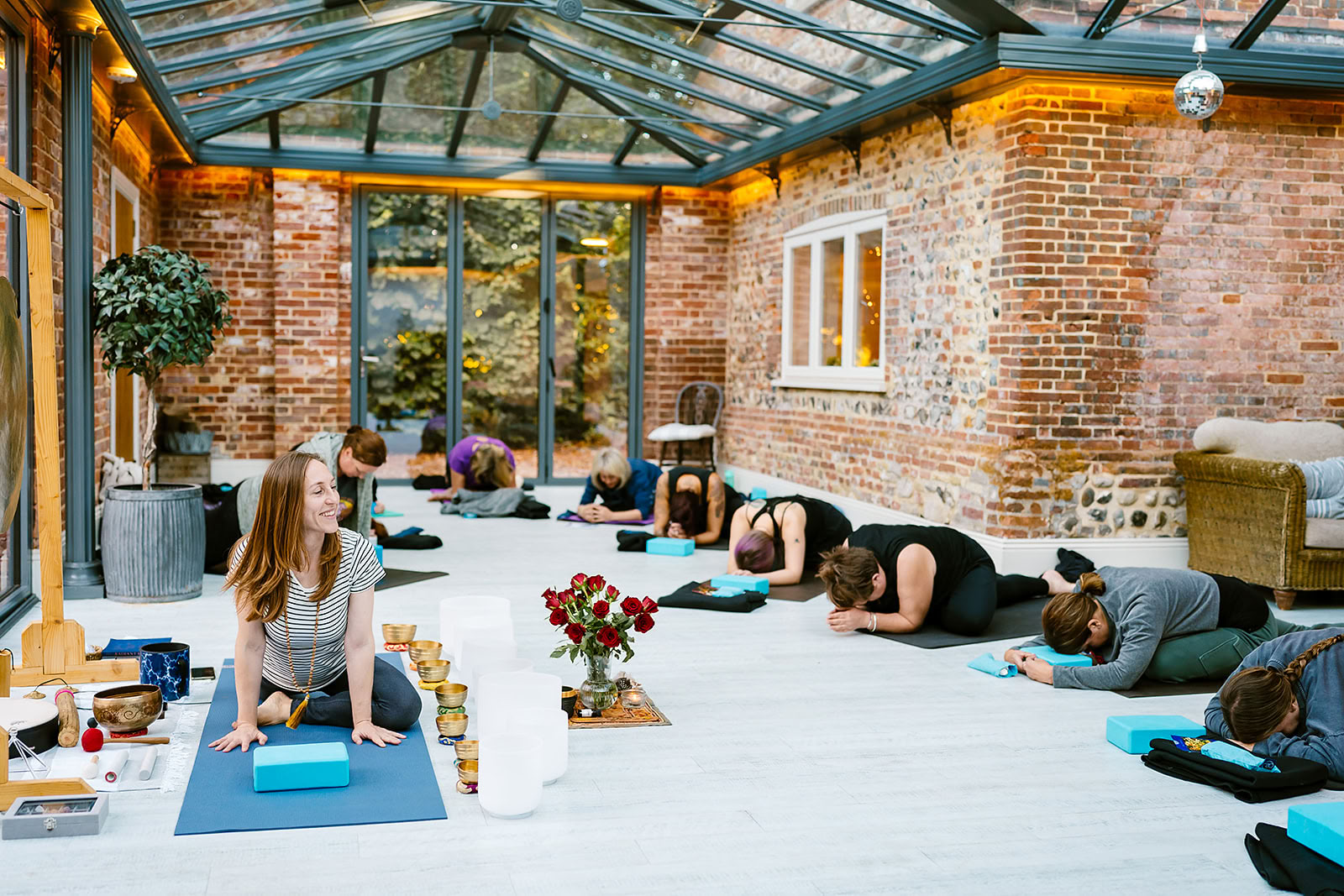 Yoga-Lehrerausbildungs-Retreat an der Küste von Norfolk – monatlicher Wochenendkurs