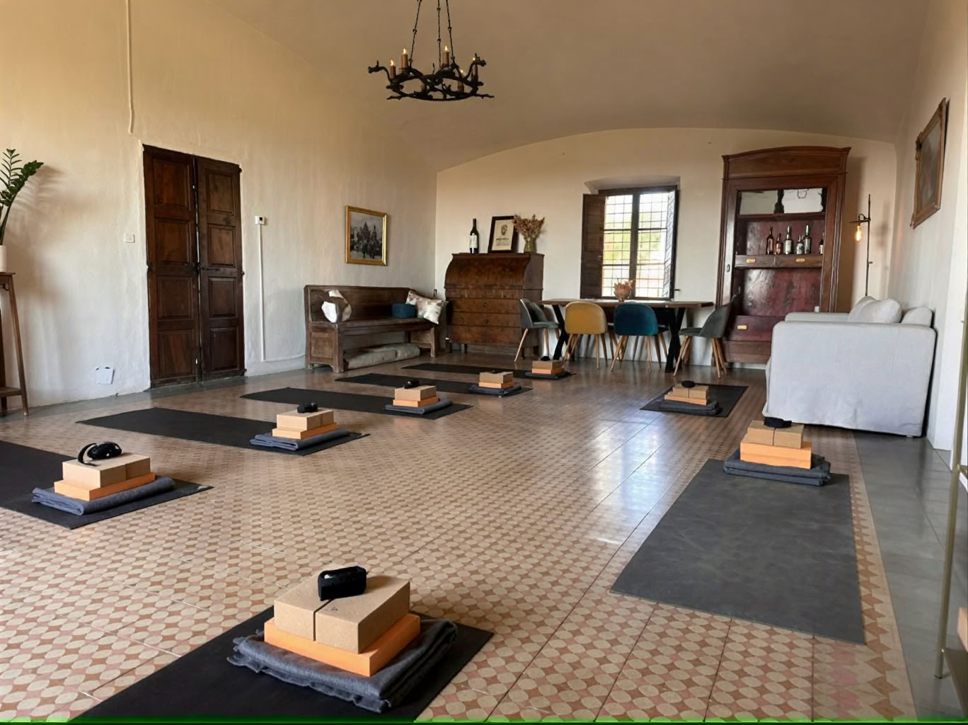 Yoga in Katalonien