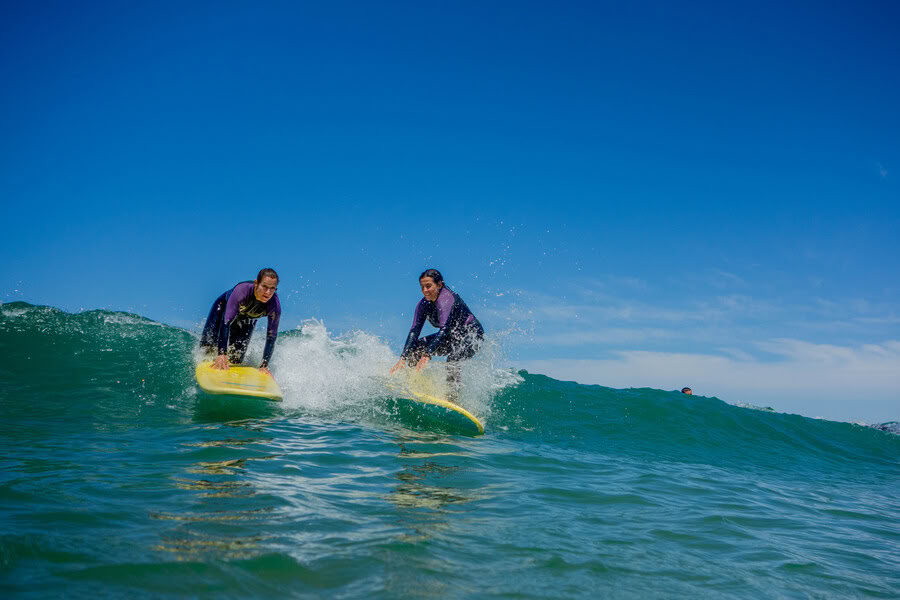 Mädchenwoche Surfen
