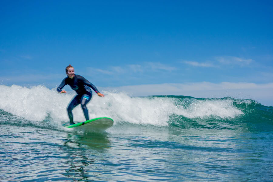 Mädchenwoche Surfen