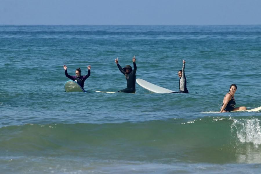 Mädchenwoche Surfen