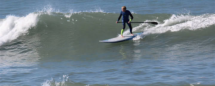 Stand-up-Surfen & Yoga
