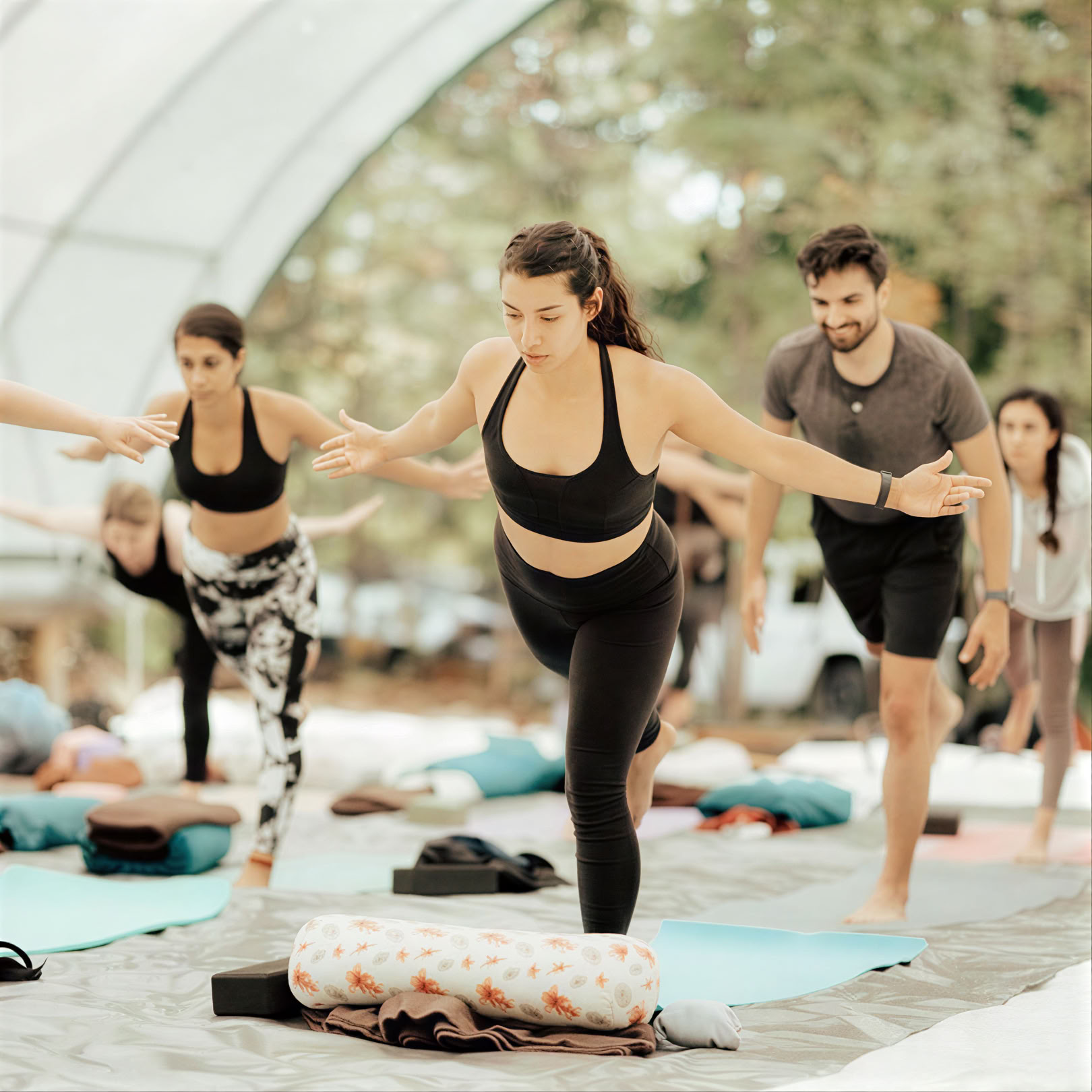 Yoga in der Natur auf eigene Faust