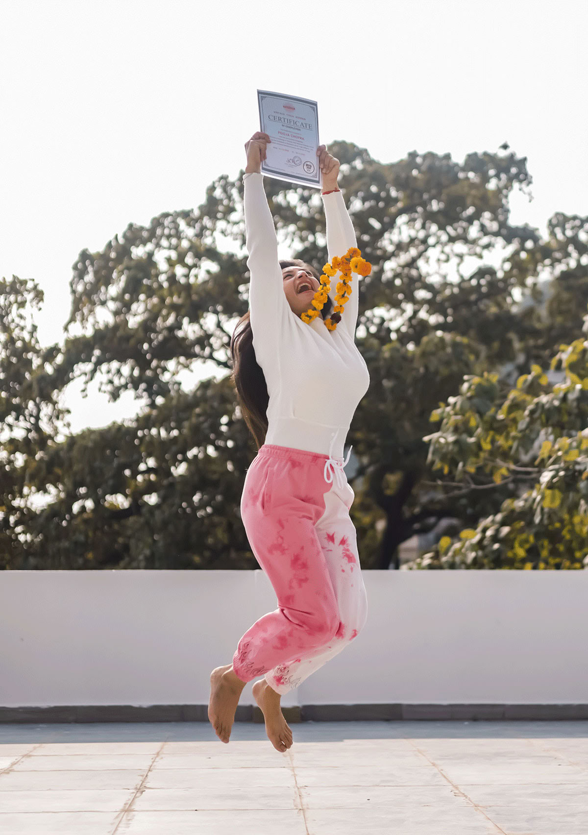 Aerial-Yoga-Lehrerausbildung in Rishikesh, Indien