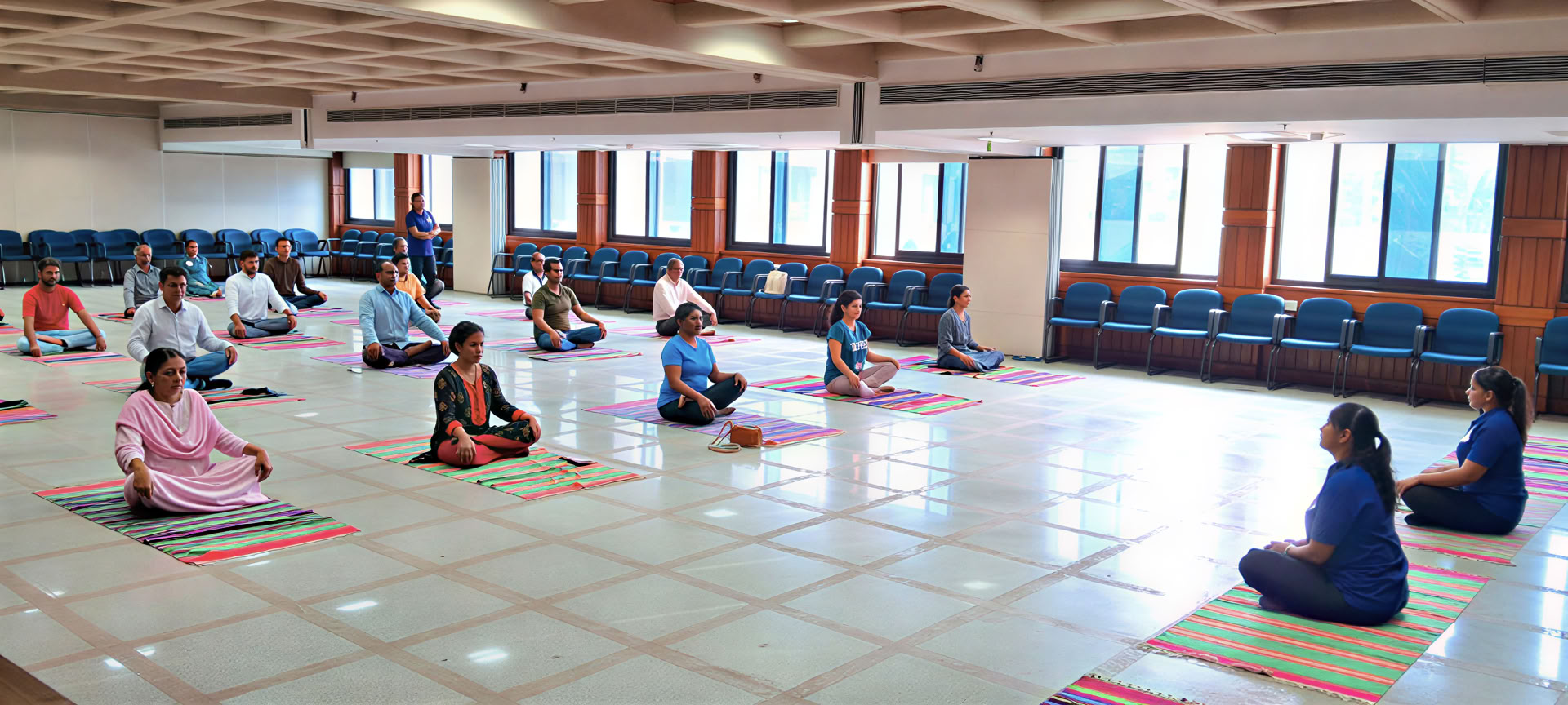 Yoga-Workshop zur Gesundheit nach der Pensionierung