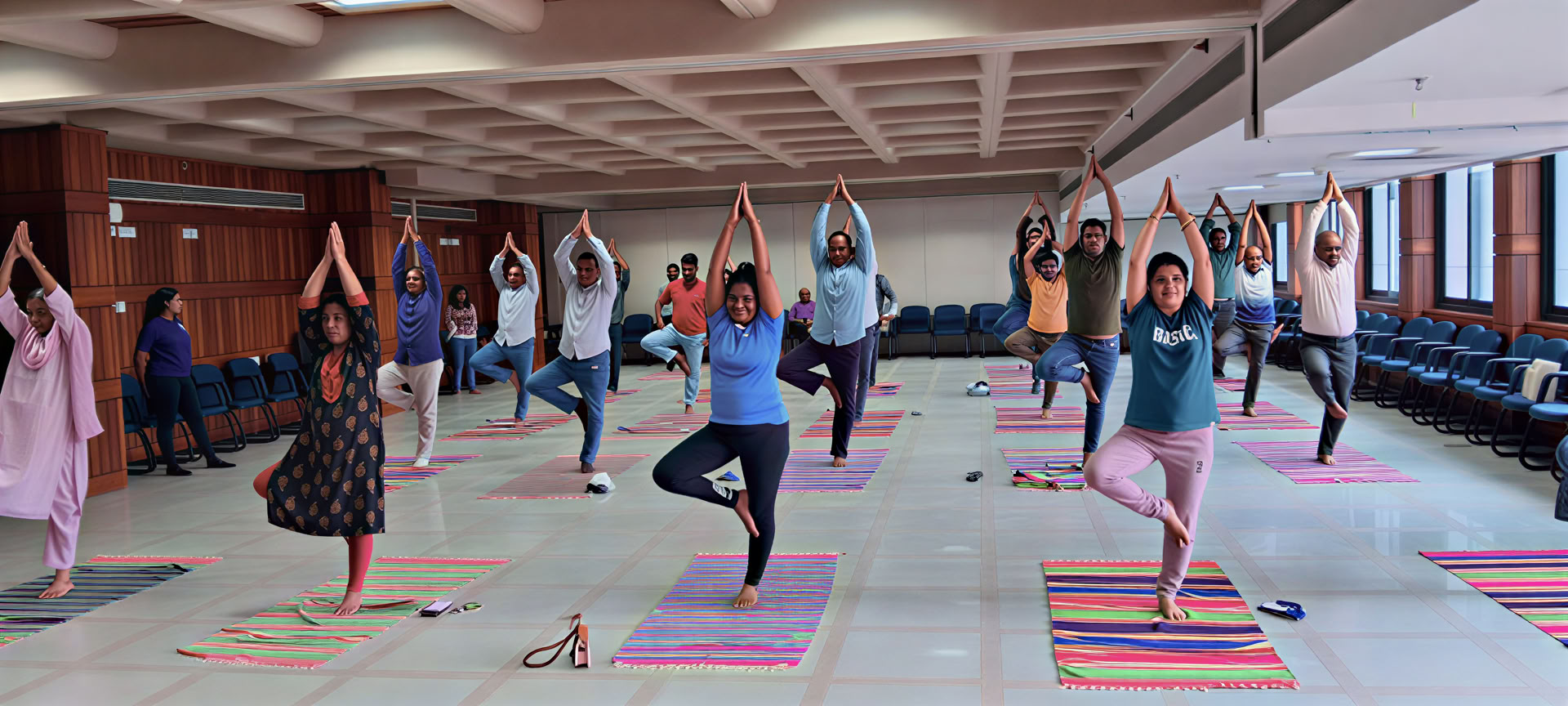 Yoga-Workshop zur Gesundheit nach der Pensionierung