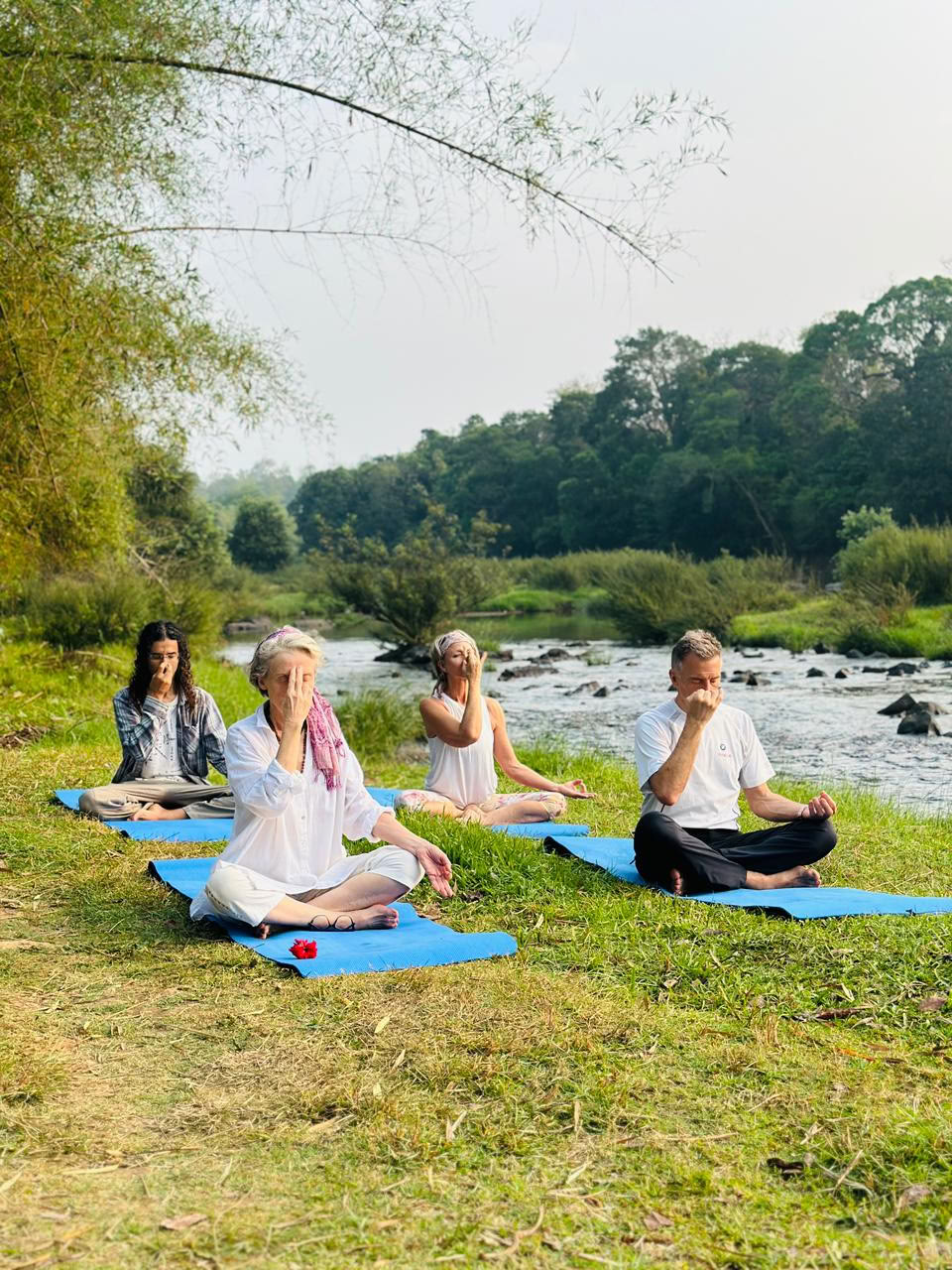 Hatha-Yoga-Retreat mit Bhoomaji