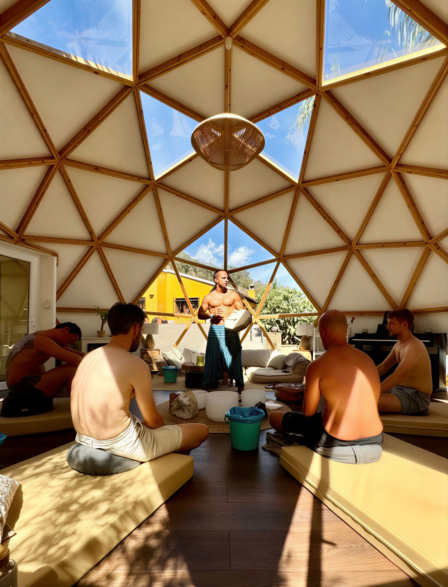 5-tägiges ganzheitlich-integratives Ayahuasca-Retreat in kleiner Gruppe mit schamanischer Atemarbeit und Kambo in Málaga, Spanien