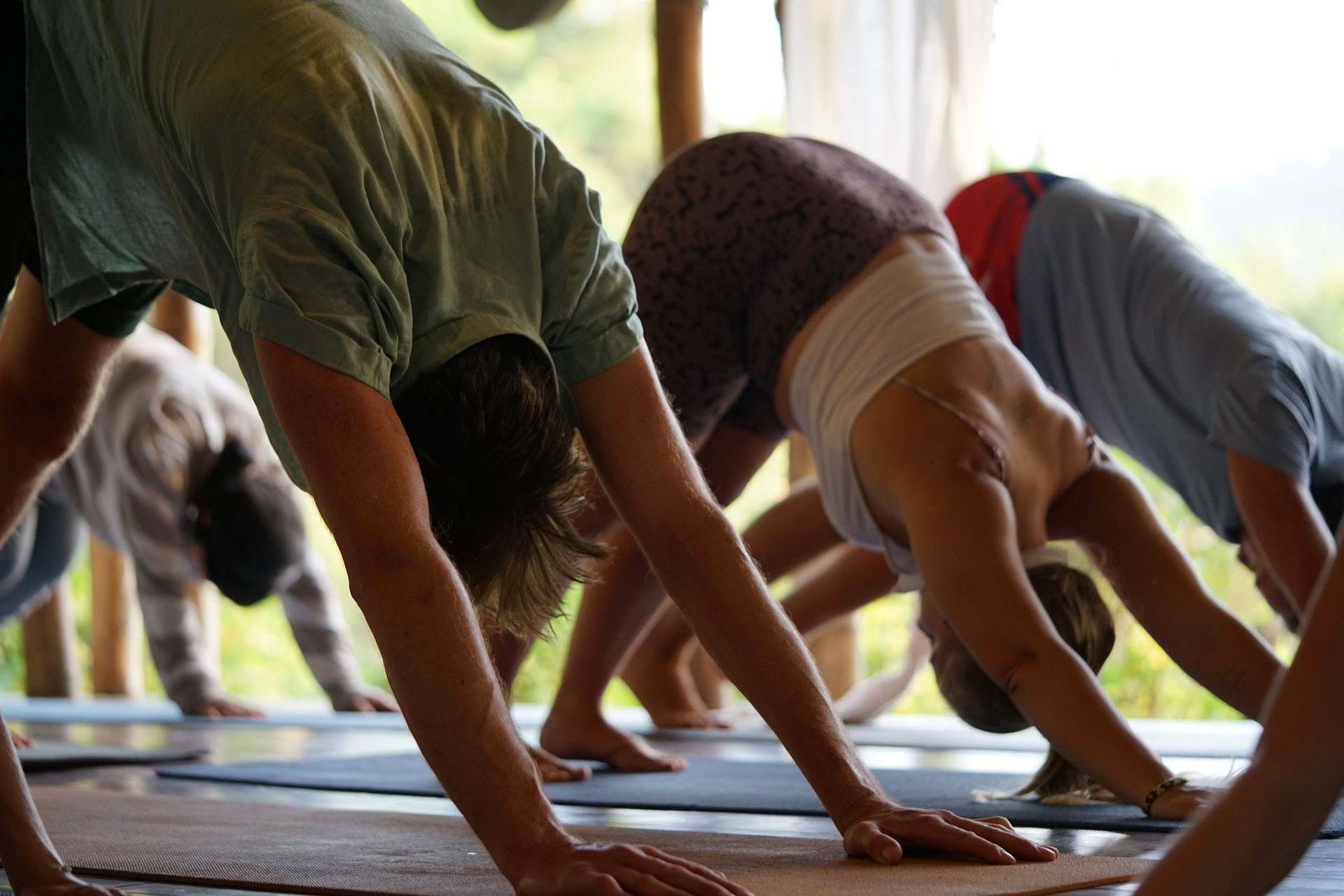 Yoga an mehreren aufeinanderfolgenden Tagen