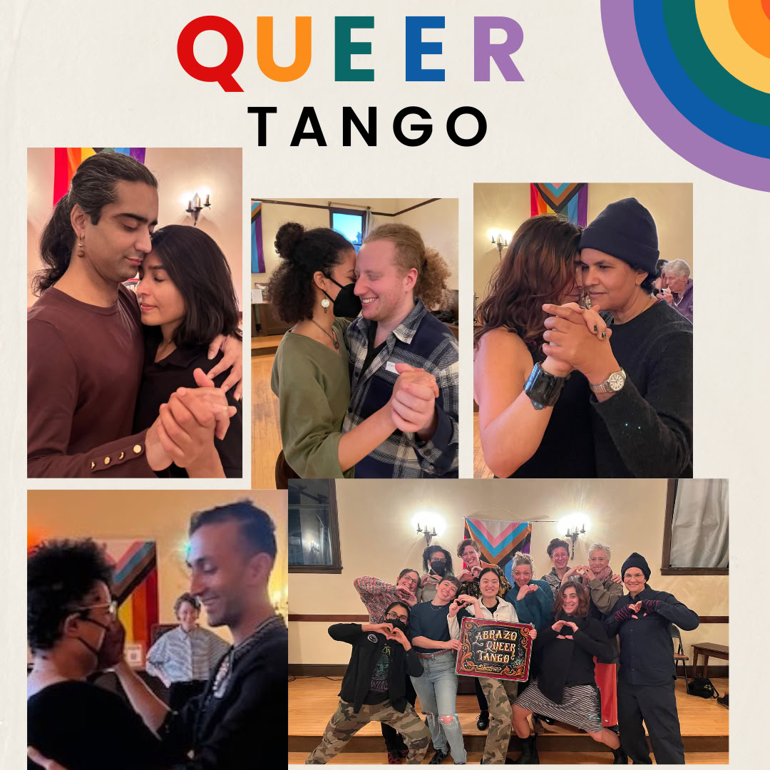 Queer-Tango-Umarmung