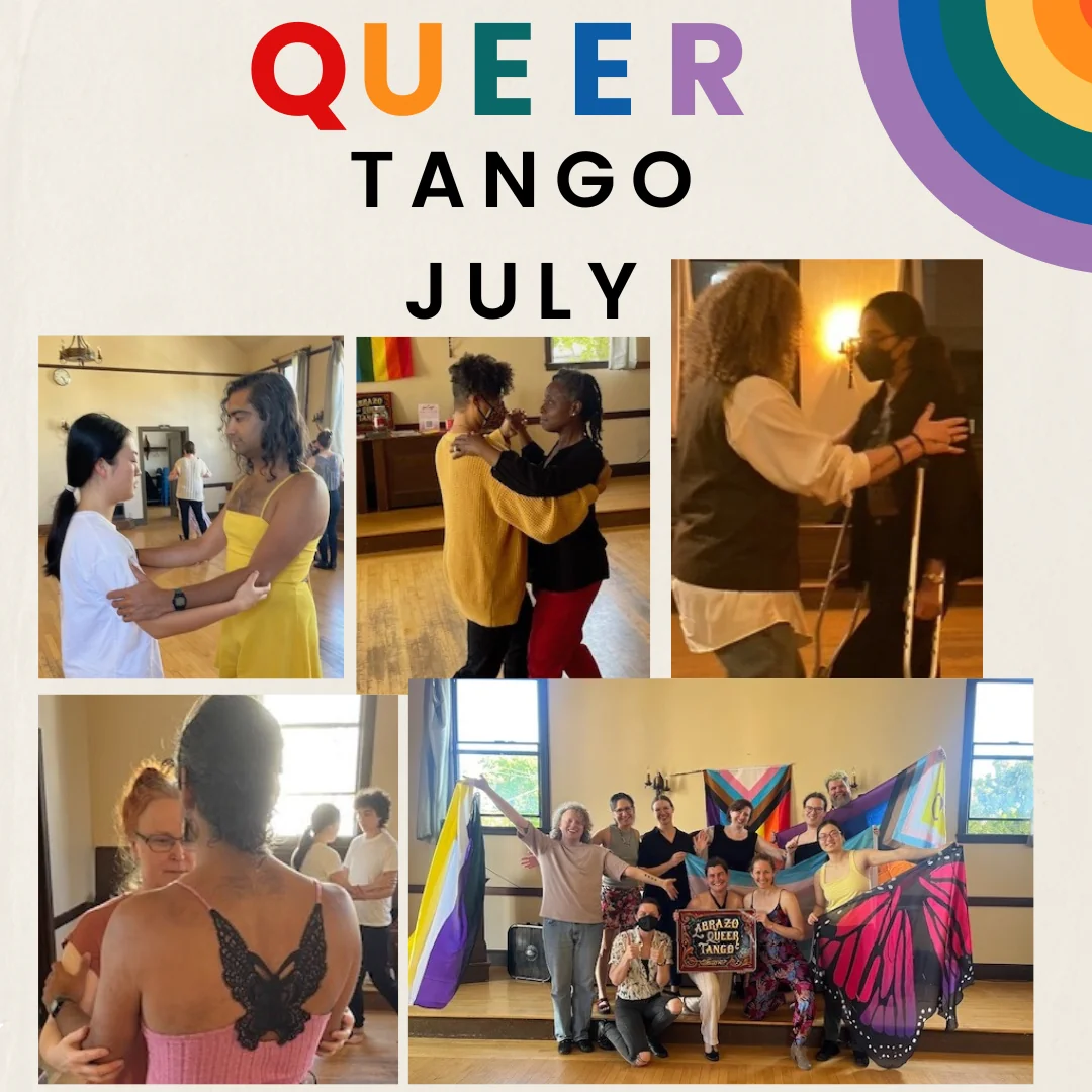 Queer-Tango-Umarmung