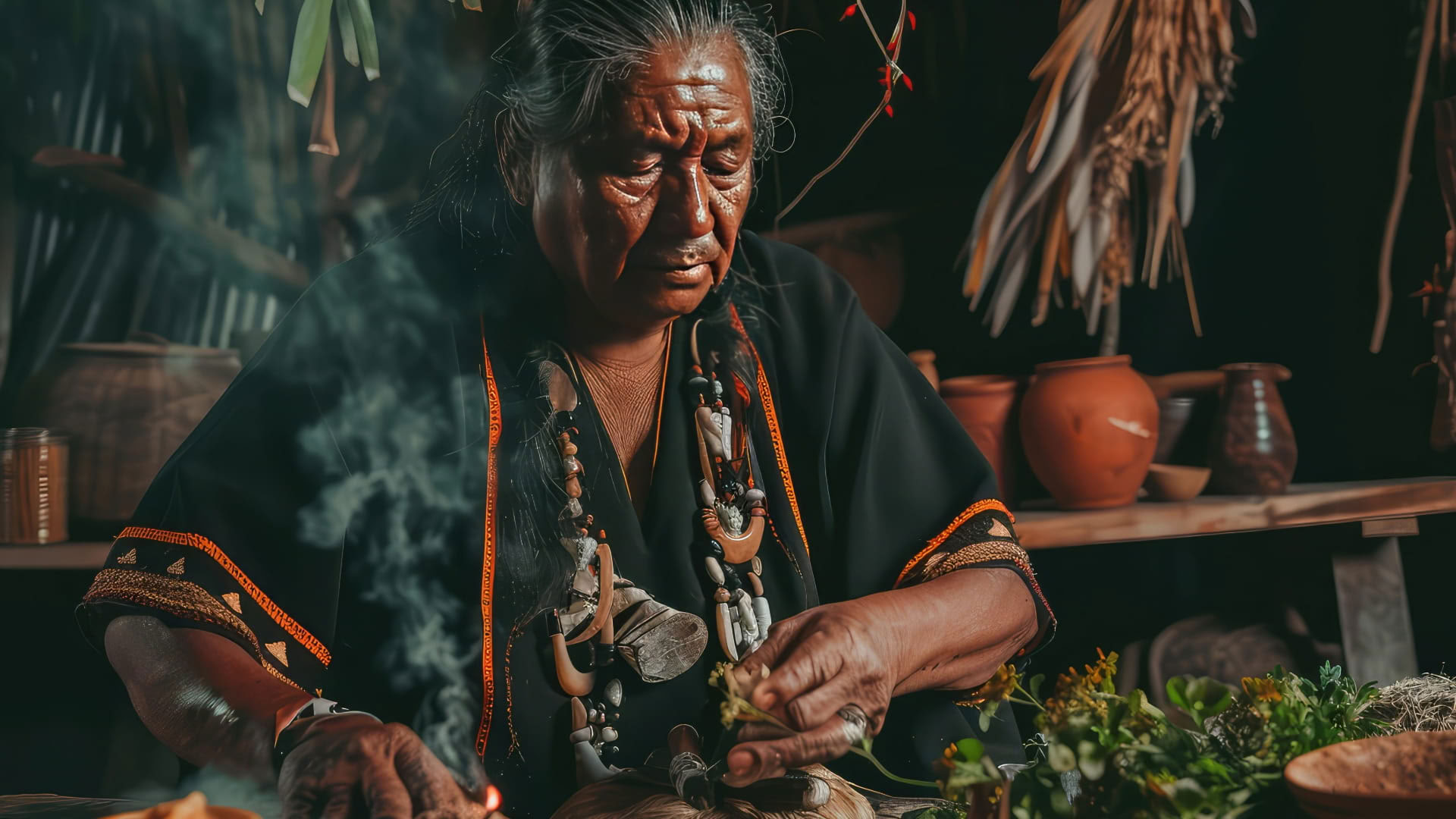 Kuti-Energie-Reinigungszeremonie für spirituelle Erneuerung