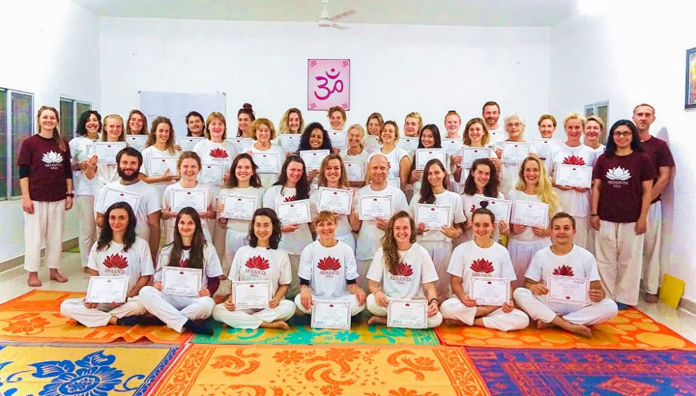 Yoga in Indien lernen mit einer 200-Stunden-Lehrerausbildung