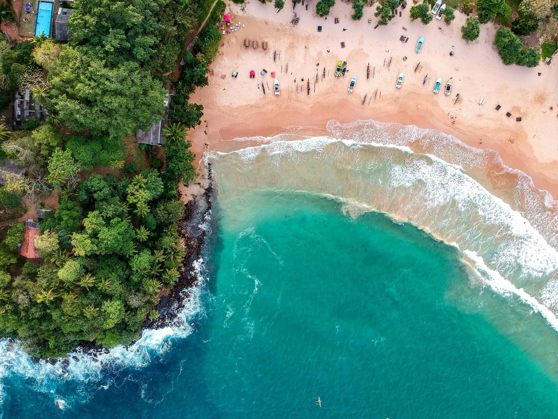 Sri Lanka Yoga + Surf 5-Nächte-Retreat
