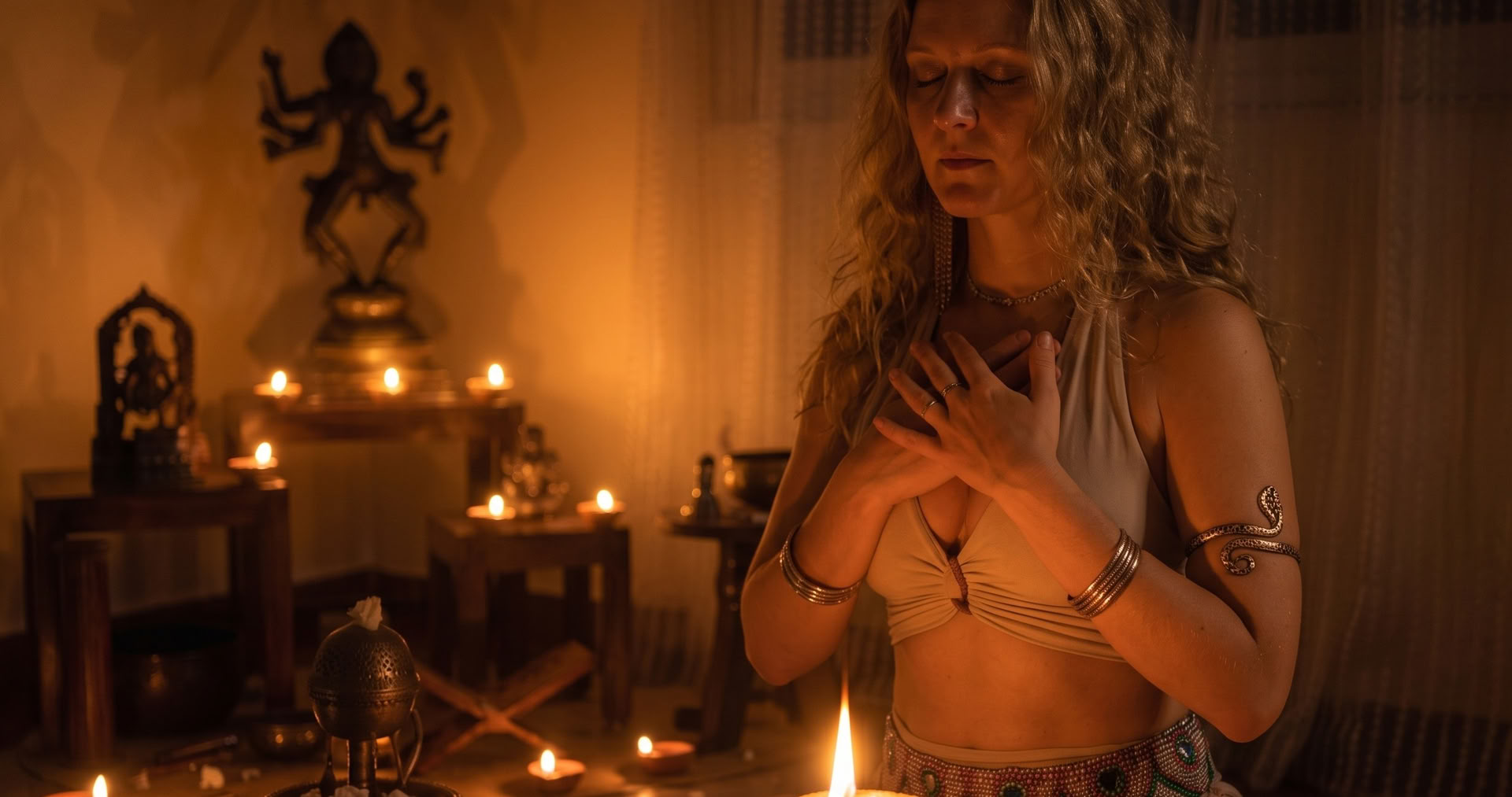 7-tägiges Erwachen der göttlichen Weiblichkeit | Tantra-Retreat in Indien
