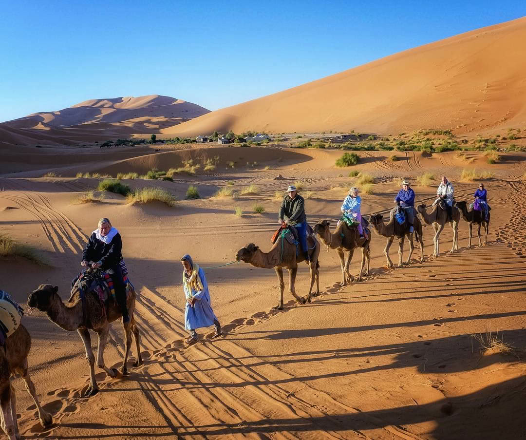 Sahara-Wüste Marokko