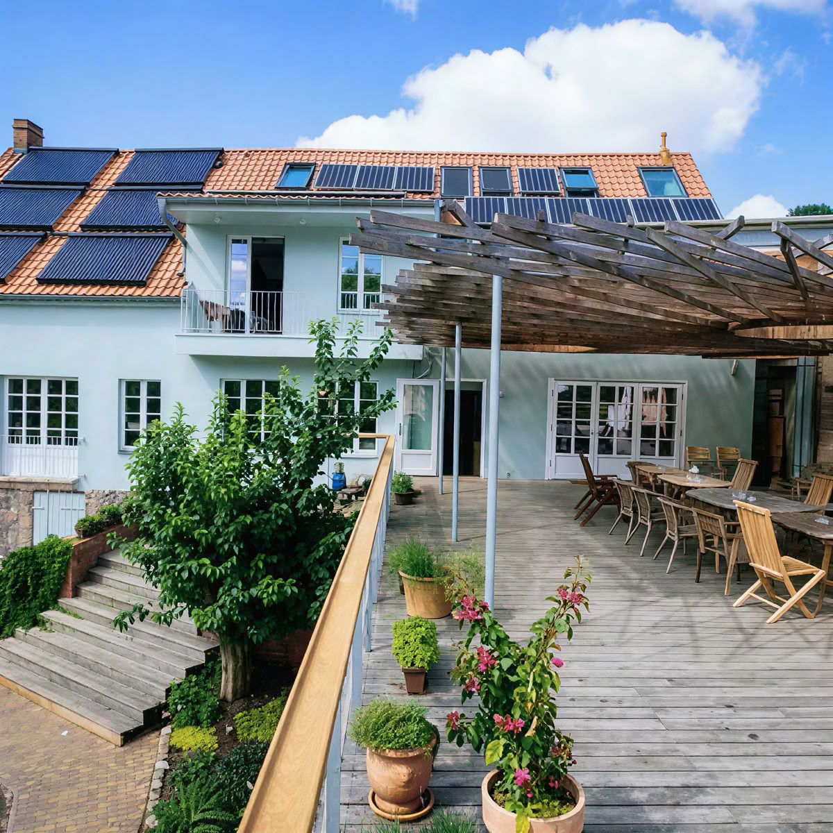 Seminarhaus Stolzenhagen - Taubenblau