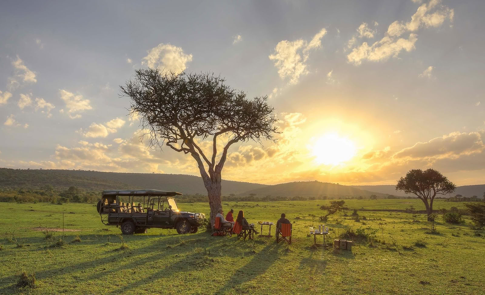 Safari und Yoga