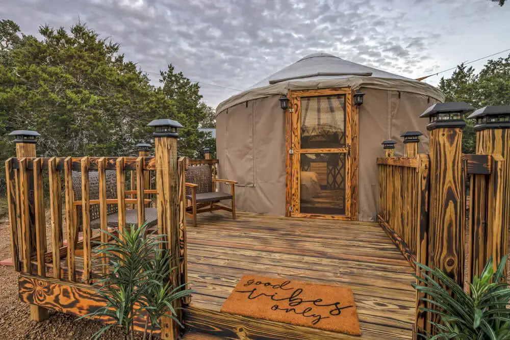 König-Yurt-Unterkunft