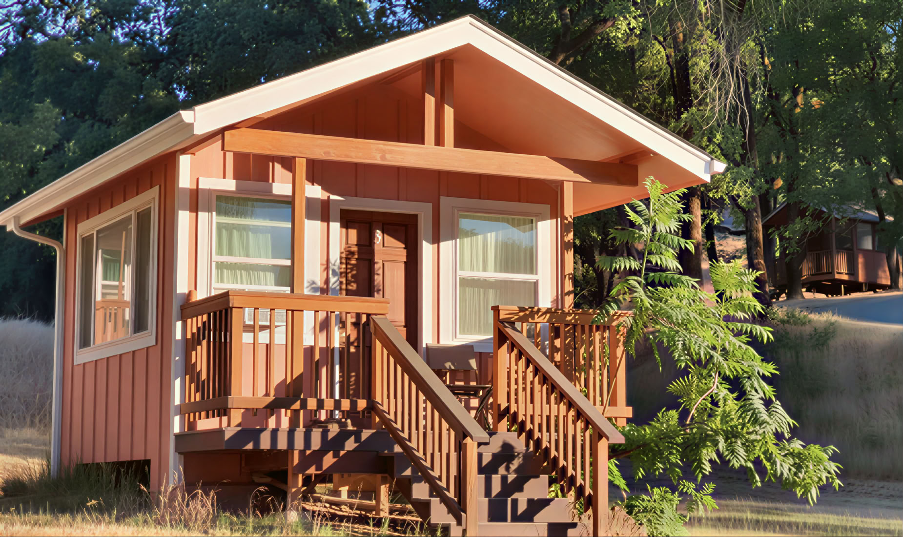 Krishna Cabin, Doppelbelegung Schlafsaal (2 Einzelbetten)