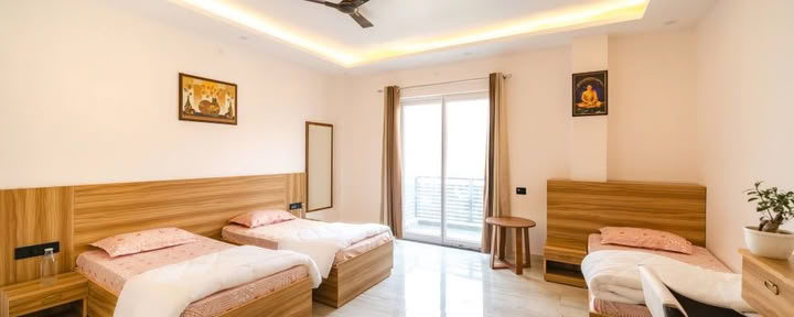 Dreibettzimmer (Premium-Unterkunft)