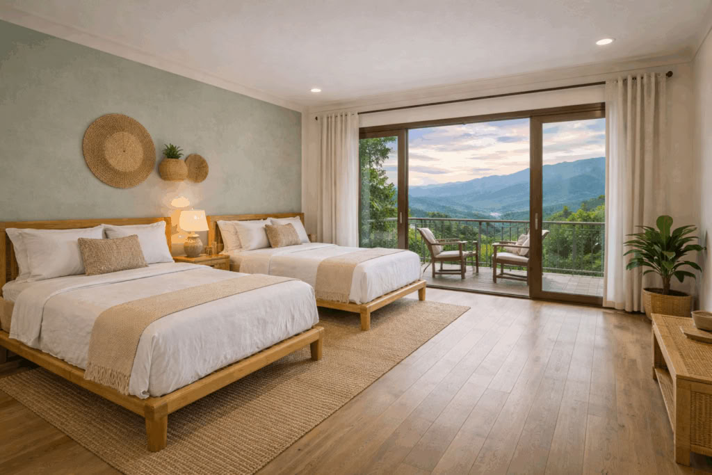 Berg-Privat-Doppelzimmer (*Preis für 2*)