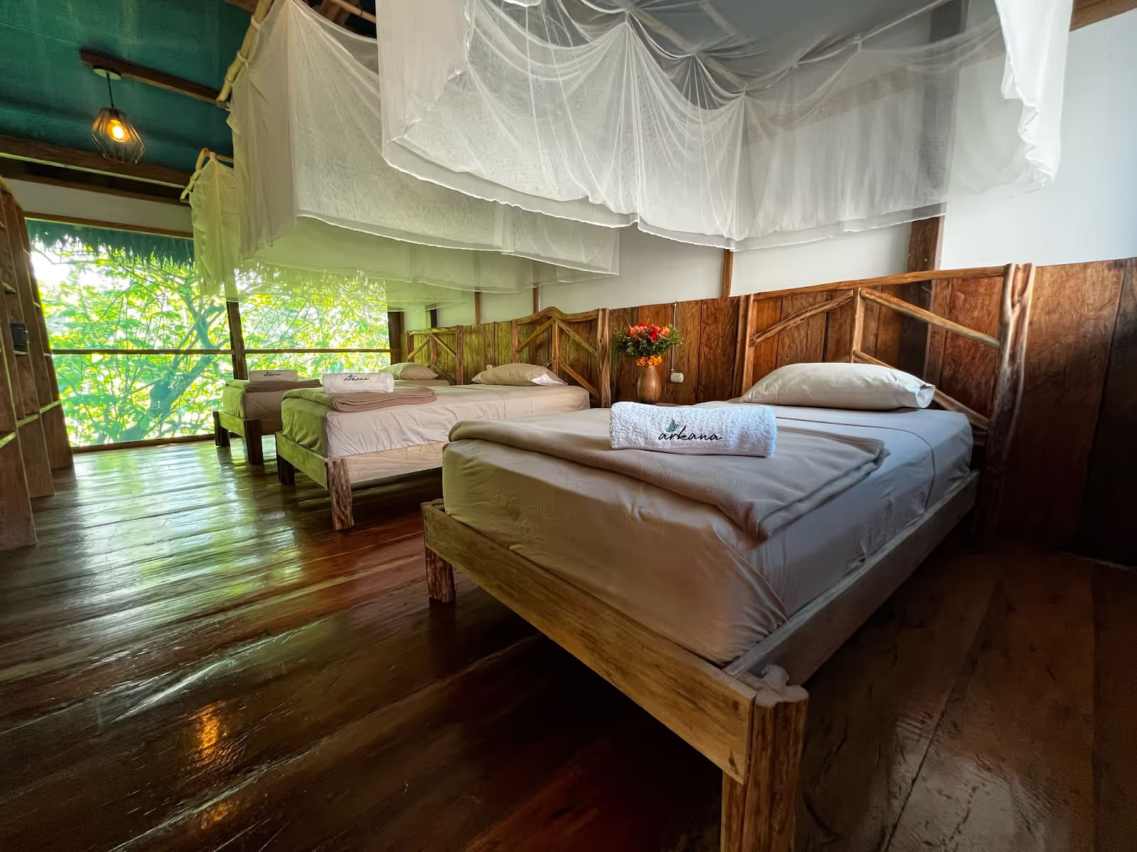 Gemeinschaftliches Dreibettzimmer