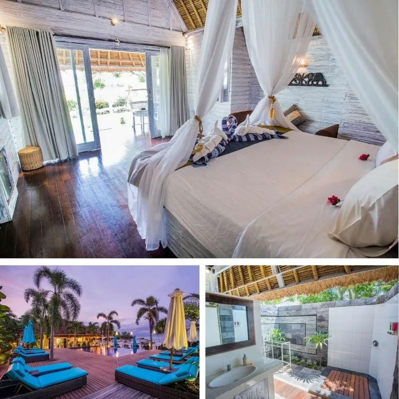 Bay Shore Huts Lembongan - Doppelzimmer