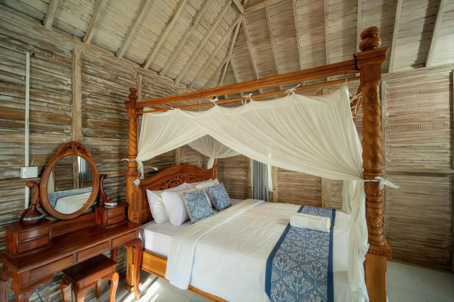 Doppelzimmer mit Gartenblick
