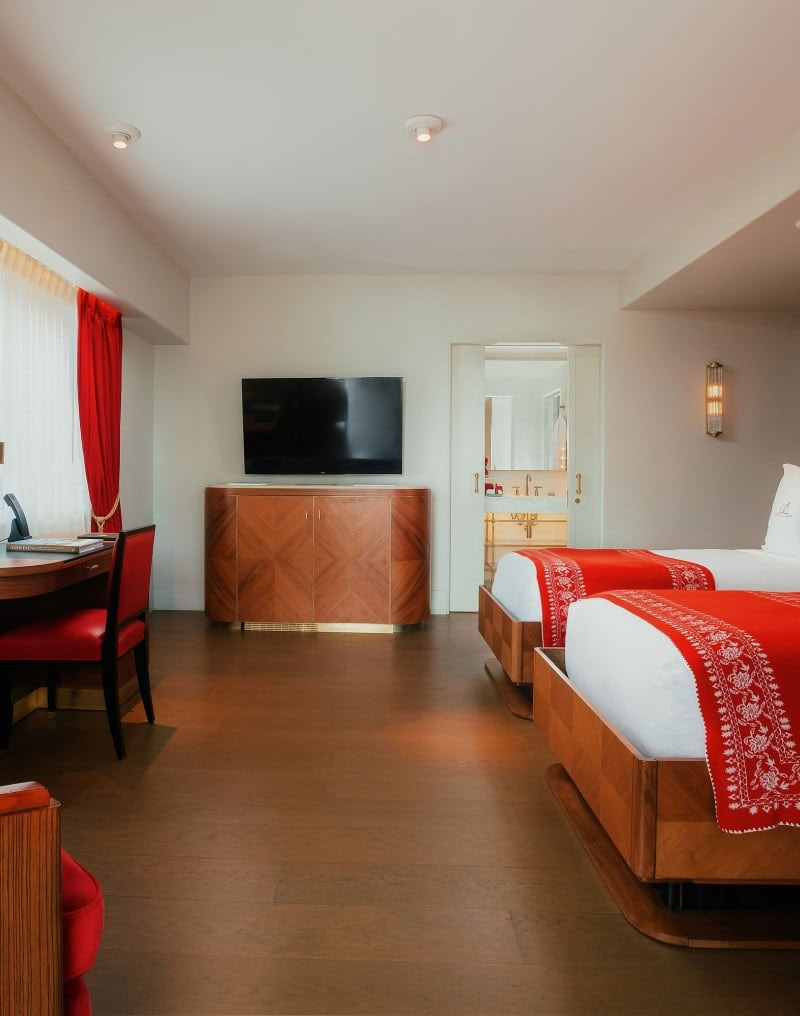 Bay View Zimmer mit zwei Einzelbetten