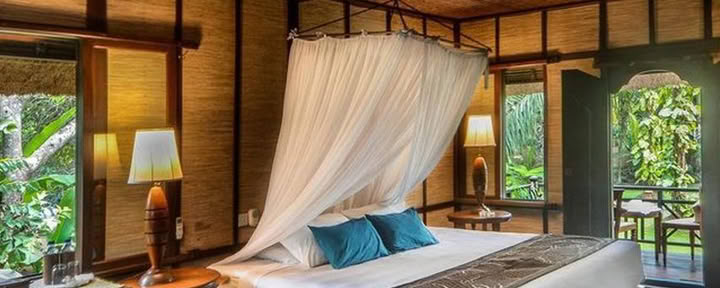 Standardzimmer im Lumbung-Stil