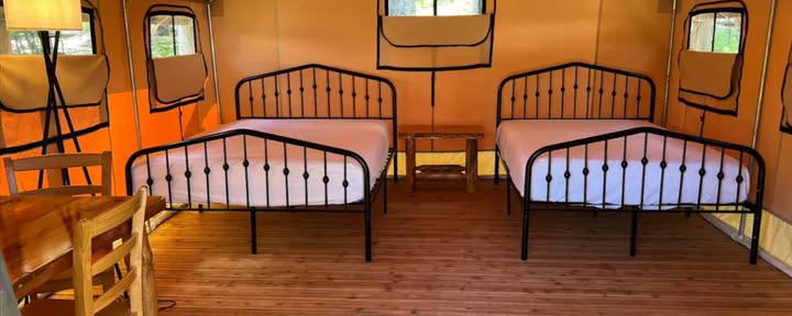 The Aviary (1 queen + 1 full bed)