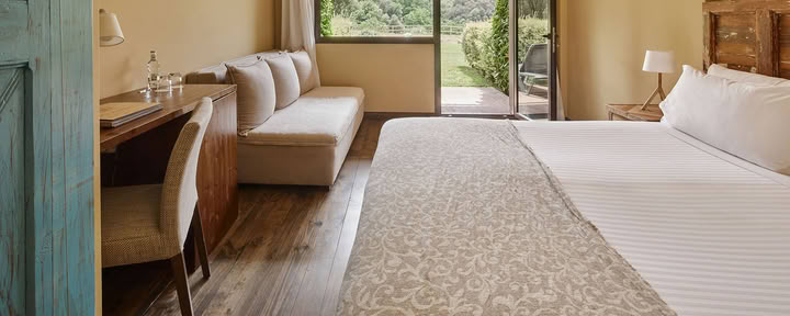 Superior-Zimmer mit Garten