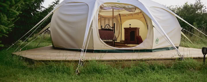 Hirtenhütte Belle und Croft
