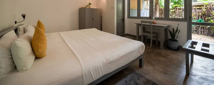 Hängematten-Gartenzimmer
