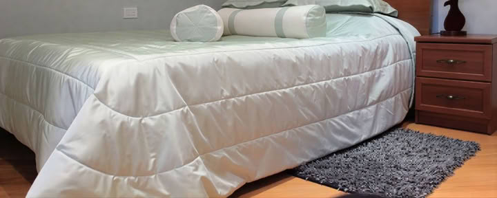 Doppelzimmer mit Gartenblick