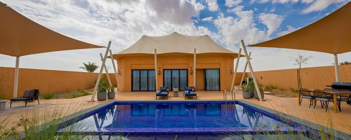 Deluxe One-Bedroom Private Tent